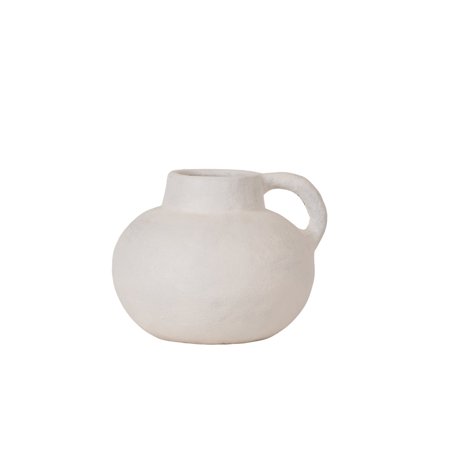 Alba Textured White Medium Vessel