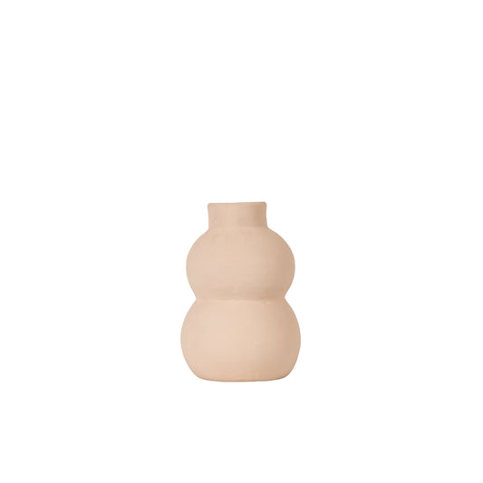 Delima Curved Soft Peach Mini Vessel