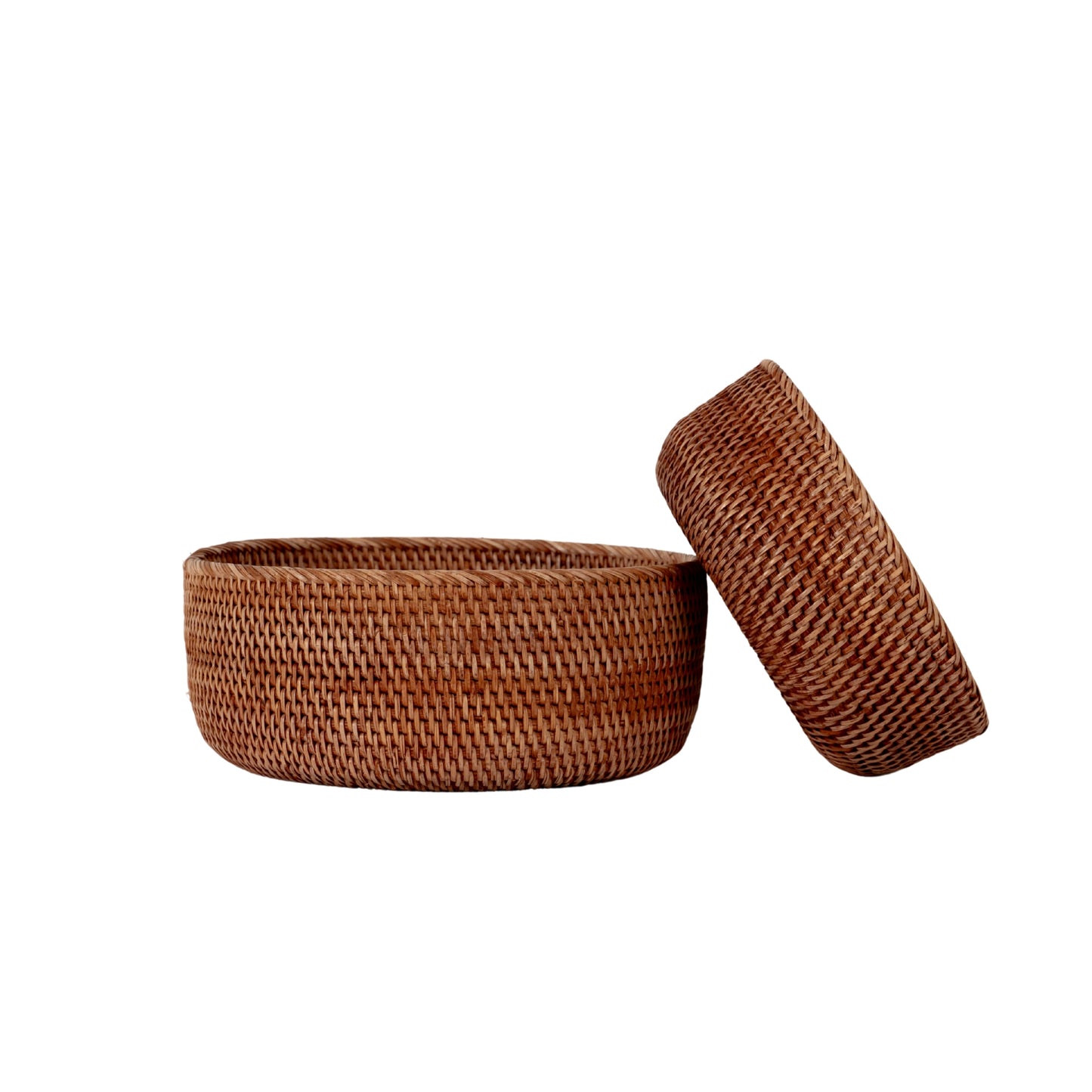 Arbor Woven Bowl Set of Two - Hazelnut