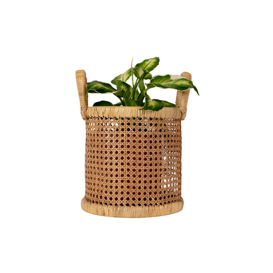 Ayla Open Weave Handled Basket