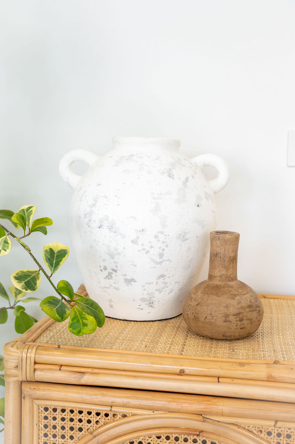 Luna White Extra Large Vessel